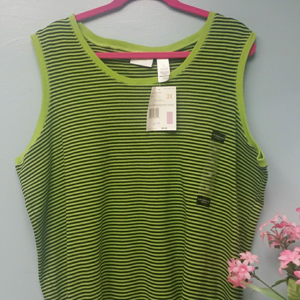 Liz Claiborne 3x Tank New